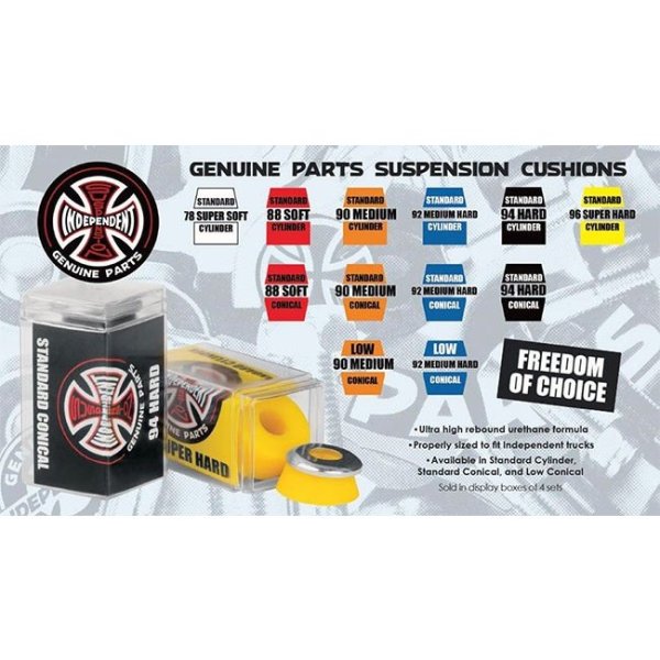 画像8: INDEPENDENT TRUCKS "CYLINDER CUSHIONS" STAGE11 (8)