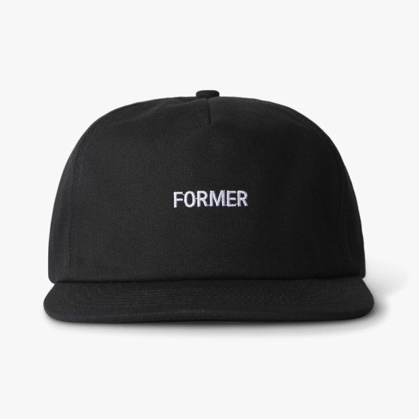 画像1: FORMER MERCHANDISE "LEGACY CAP" - BLACK (1)