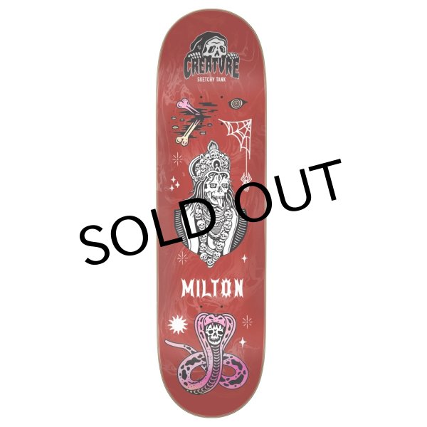 画像1: CREATURE SKATEBOARDS "Martinez Creature X Trippy Tanks VX  DECK" - 8.51inch (1)
