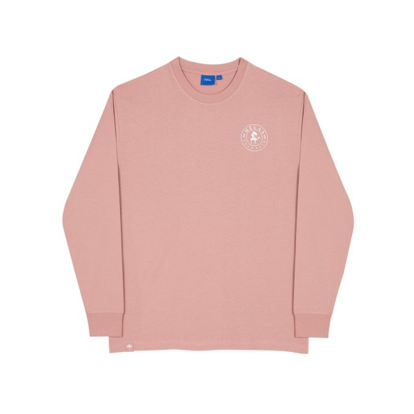 画像2: HELAS "POLO CLUB LS TEE" - POUDRE RED (2)