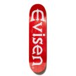 画像2: EVISEN SKATEBOARDS "EVI-LOGO WHITE DECK" - 8.0inch (2)