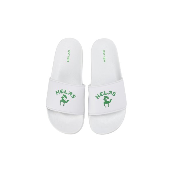 画像1: HELAS "DROMA SLIDES" - WHITE (1)
