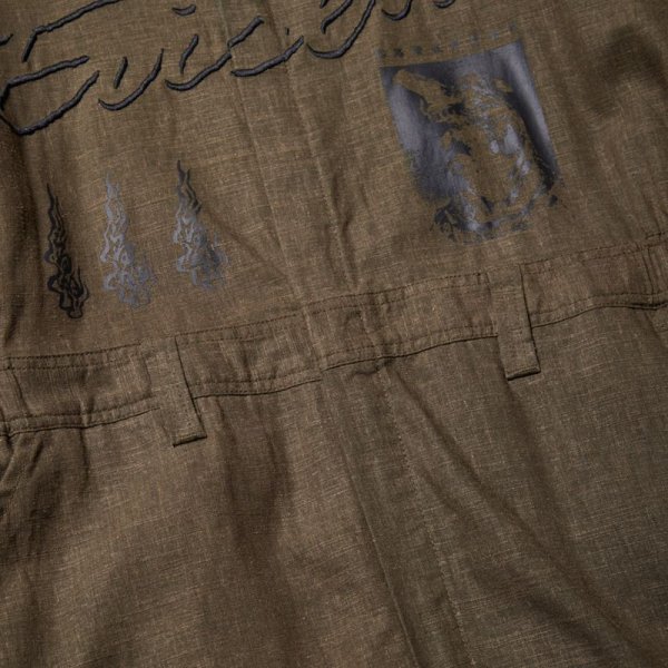 画像8: EVISEN SKATEBOARDS "HEMP JUMP SUITS" - OLIVE (8)
