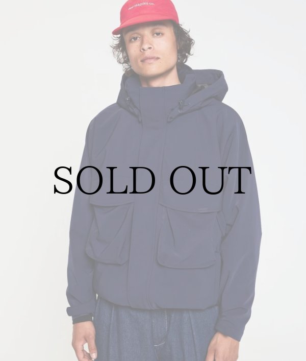 画像4: POP TRADING COMPANY "Pop Popshell Jacket" - Navy (4)