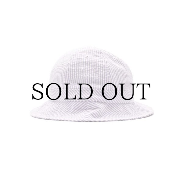 画像1: POP TRADING COMPANY "Pop Seersucker Bell Hat" - Violet (1)
