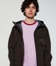 画像3: POP TRADING COMPANY "Pop Striped Logo T-Shirt" - Zephyr/Viola (3)