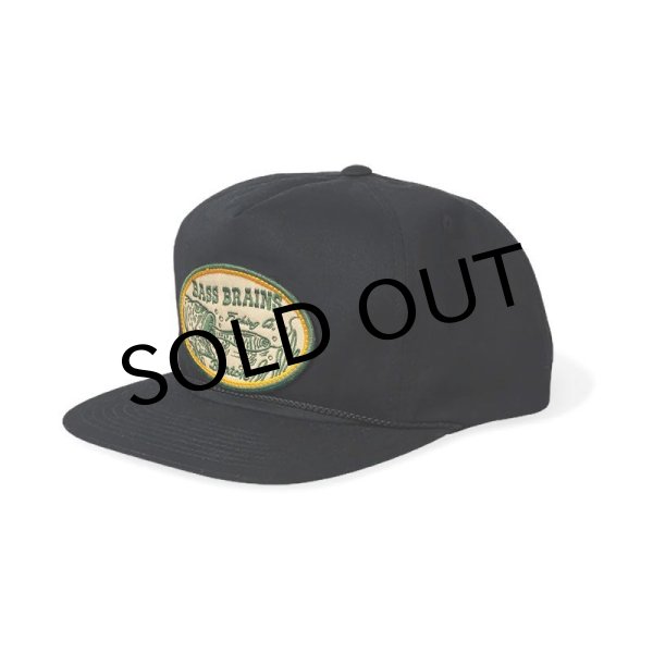 画像1: BRIXTON "BASS BRAINS SWIM HP SNAPBACK" - BLACK (1)
