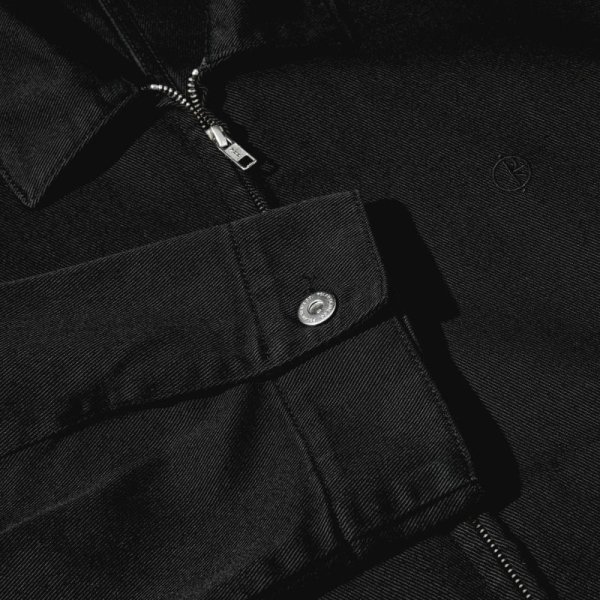 画像4: POLAR SKATE CO. "DANE JACKET | TWILL" - BLACK (4)