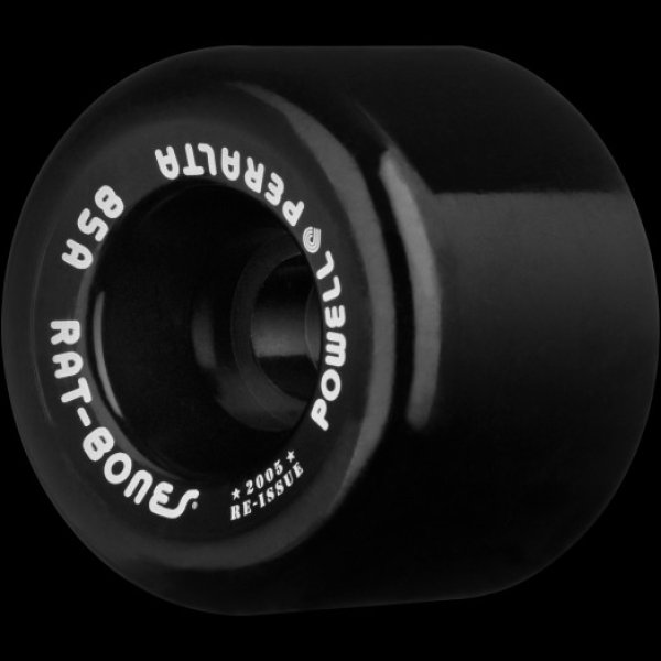 画像1: Powell Peralta "Rat Bones Skateboard Wheels 60mm 90a" - Black(4 pack) (1)