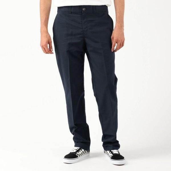 画像2: DICKIES " SKATEBOARDING SLIM FIT PANTS"  - DARK NAVY (2)