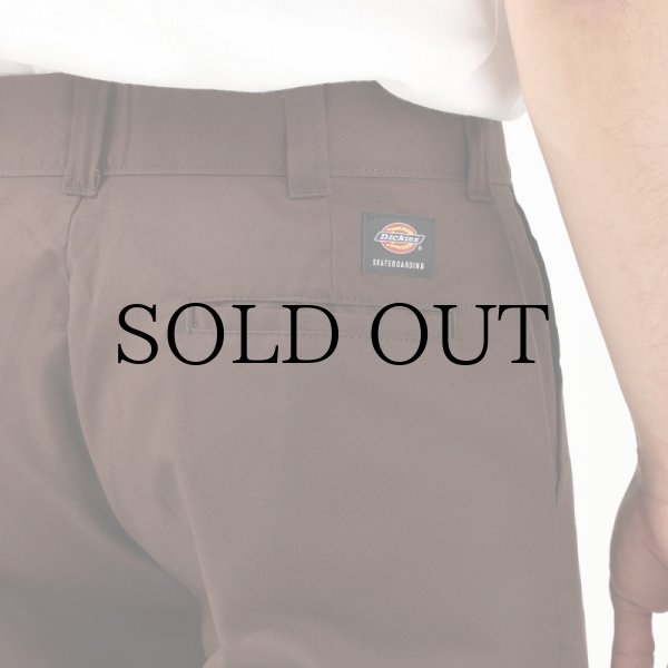 画像4: DICKIES " SKATEBOARDING SLIM FIT PANTS"  - CHOCOLATE BROWN (4)