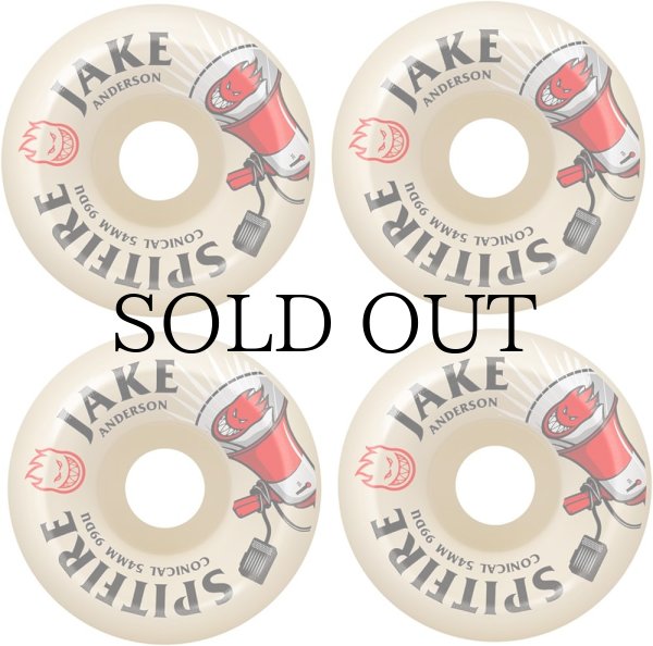 画像2: SPITFIRE WHEELS "CONICAL / JAKE ANDERSON" - 54mm 99DU (2)