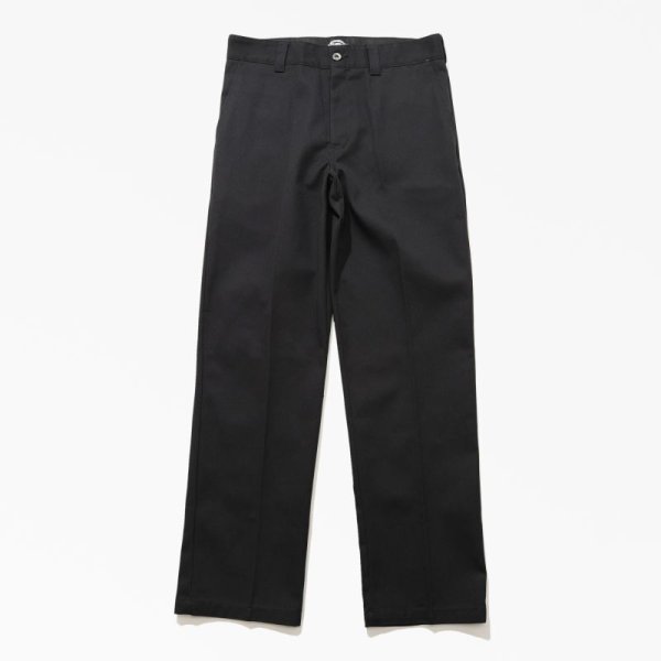 画像1: Dickies Skateboarding "Regular Fit Twill Pants" - Black (1)