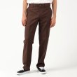 画像2: Dickies Skateboarding "Dickies Skateboarding Slim Fit Pants" - CHOCOLATE BROWN (2)
