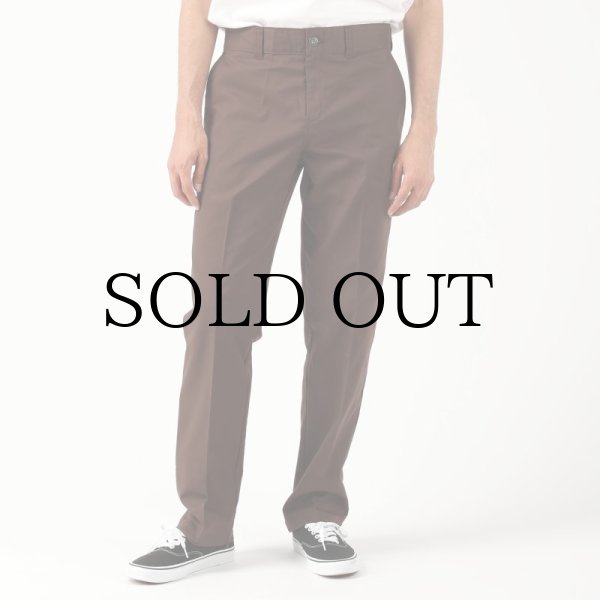 画像2: DICKIES " SKATEBOARDING SLIM FIT PANTS"  - CHOCOLATE BROWN (2)