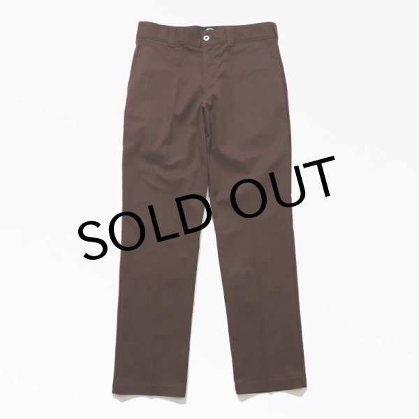 画像1: Dickies Skateboarding "Dickies Skateboarding Slim Fit Pants" - CHOCOLATE BROWN (1)