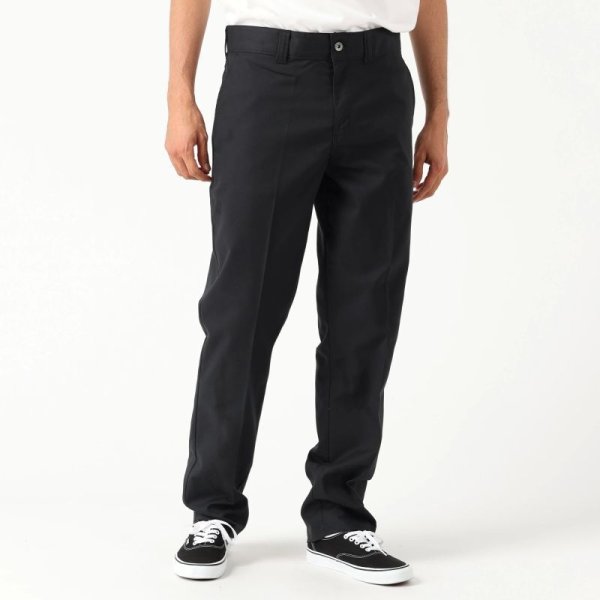 画像2: DICKIES " SKATEBOARDING SLIM FIT PANTS"  - BLACK (2)