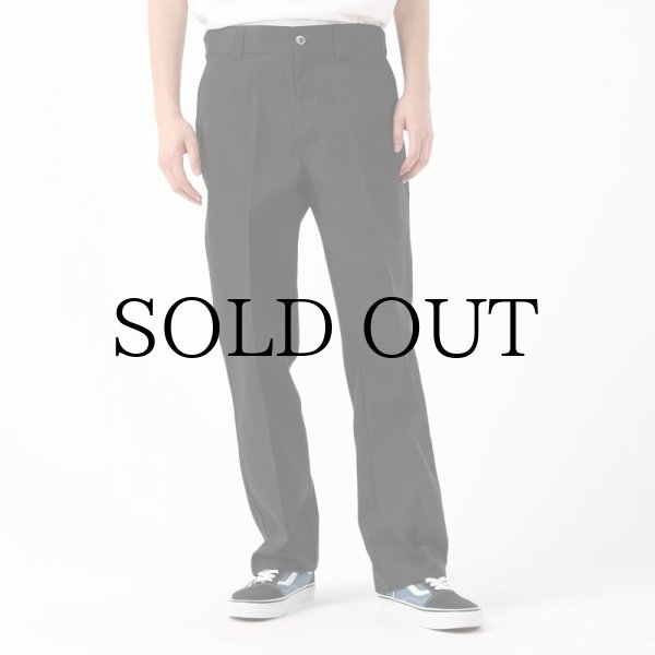 画像2: Dickies Skateboarding "Regular Fit Twill Pants" - Black (2)