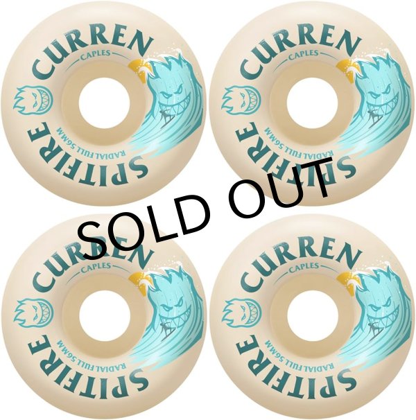 画像1: SPITFIRE WHEELS "RADIALL FULL / CURREN CAPLES" - 56mm 99DU (1)