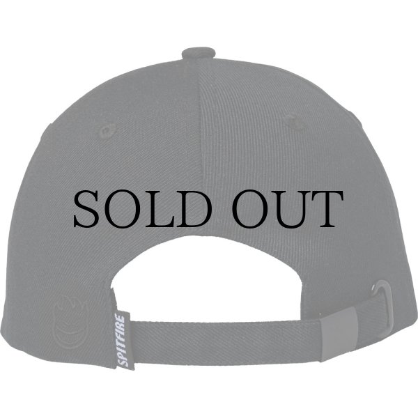 画像2: 【SPITFIRE WHEELS】SF ADJ SPITBALL SWIRL STRAP CAP - BLACK (2)