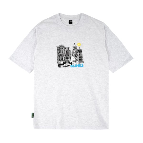 画像1: MAGENTA "HILL STREET BLUES TEE" - ASH (1)