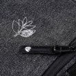 画像2: MAGENTA "SQUARE POUCH BAG" - BLACK DENIM (2)