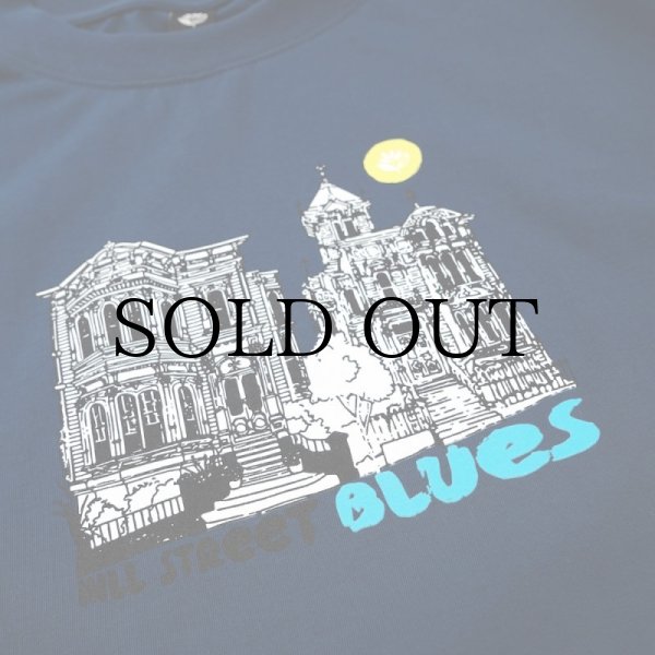 画像2: MAGENTA "HILL STREET BLUES TEE" - BLUE (2)