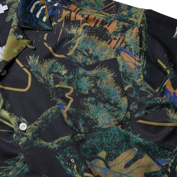 画像4: EVISEN SKATEBOARDS "PINE TREE CAMO SHIRT" - IVORY (4)