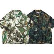 画像2: EVISEN SKATEBOARDS "PINE TREE CAMO SHIRT" - IVORY (2)