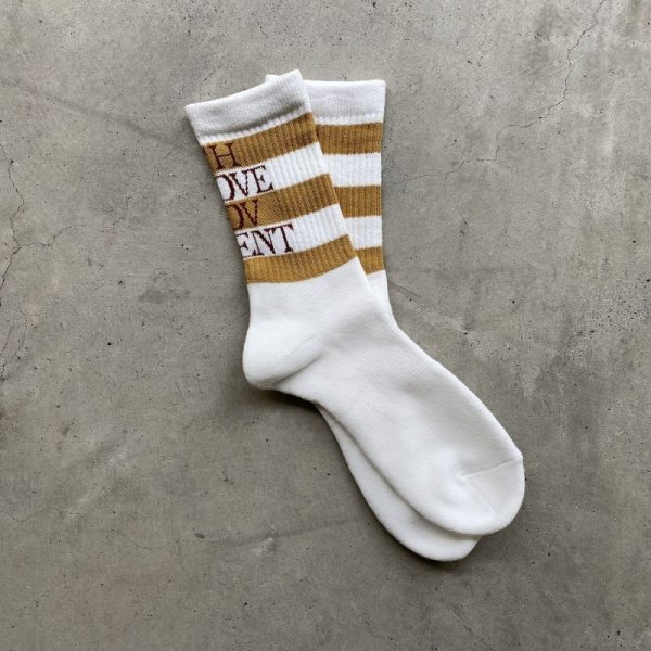 画像1: MY LOADS ARE LIGHT "TEXT T.L.M" - LIGHT BROWN (1)