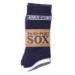画像2: PASS~PORT. "HI SOX 3PACK SOX" - NAVY/WHITE/GREY (2)