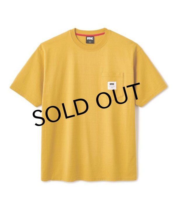 画像1: FTC "POCKET TEE" - MUSTARD (1)