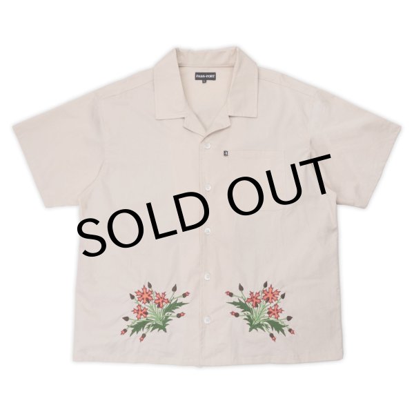画像1: PASS~PORT. "BLOOM SHIRT" - CREAM (1)