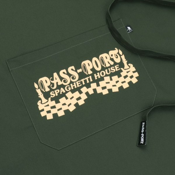画像2: PASS~PORT. "SPAG HOUSE APRON" - VESUVIO GREEN (2)
