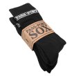 画像1: PASS~PORT. "HI SOX 3PACK SOX" - BLACK (1)