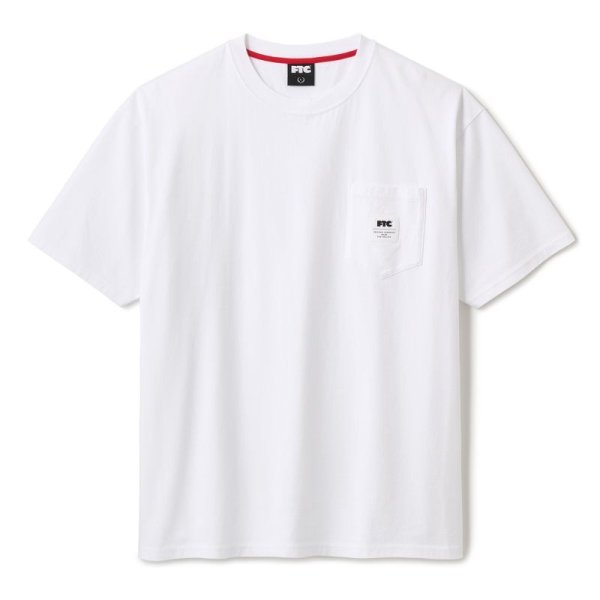 画像1: FTC "POCKET TEE" - WHITE (1)