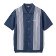 画像1: FTC "STRIPE KNIT SHIRT" - NAVY (1)