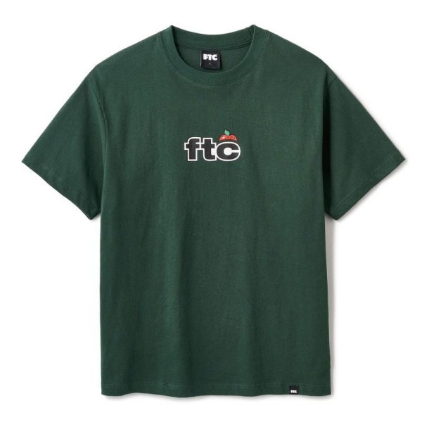 画像1: FTC "BERRY TEE" - FOREST GREEN (1)