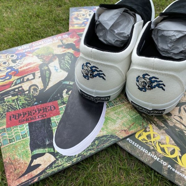 画像3: POSSESSED SHOE.CO. "MARU" - BLACK×WHITE (3)
