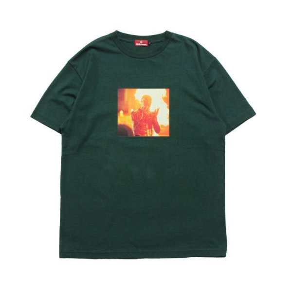 画像1: HELLRAZOR "IMINHELL SHIRT" - CHROME GREEN (1)