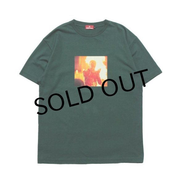 画像1: HELLRAZOR " IMINHELL SHIRT " - CHROME GREEN (1)