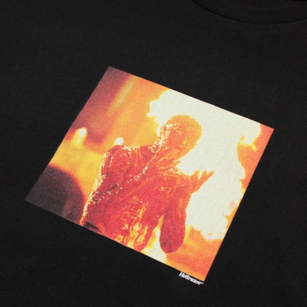 画像2: HELLRAZOR " IMINHELL SHIRT " - BLACK (2)