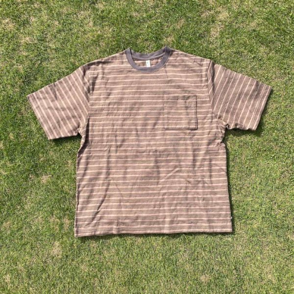 画像1: NOROLL "UNEVENNESS S/S TEE" - SOILBROWN (1)