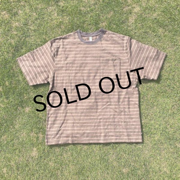 画像1: NOROLL "UNEVENNESS S/S TEE" - SOILBROWN (1)