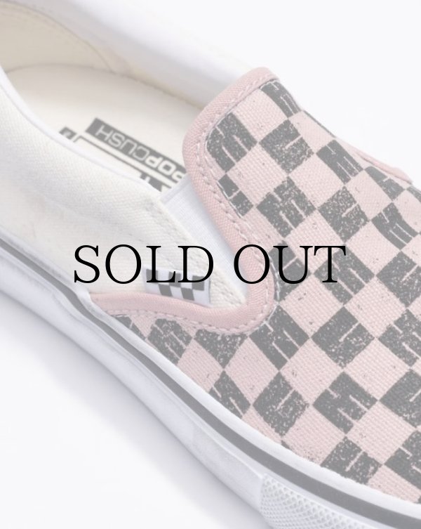 画像5: VANS "MONSTER CHILDREN X VANS SKATE SLIP-ON PRO" - MONSTER CHILDREN CHECKERBOARD ［USA企画/限定アイテム］ (5)