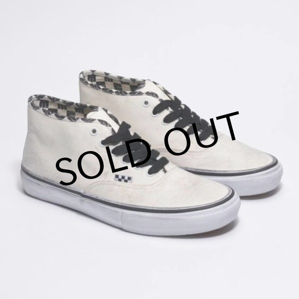画像1: VANS "MONSTER CHILDREN X VANS SKATE AUTHENTIC MID" - MONSTER CHILDREN CHECKERBOARD ［USA企画/限定アイテム］ (1)