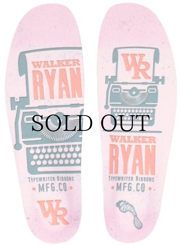 画像4: REMIND INSOLES "CUSH IMPACT 6MM Mid-High Arch | Walker Ryan Typewriter Insoles"  (4)