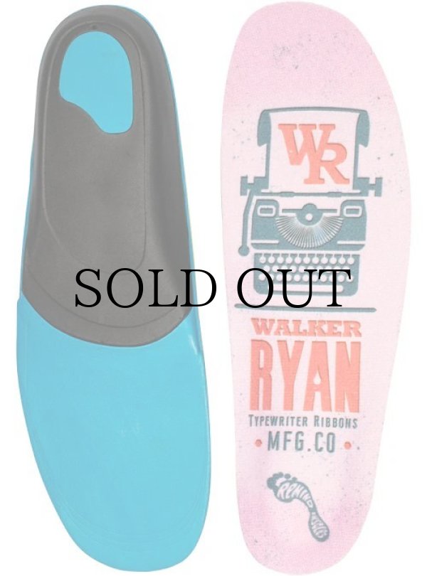 画像2: REMIND INSOLES "CUSH IMPACT 6MM Mid-High Arch | Walker Ryan Typewriter Insoles"  (2)