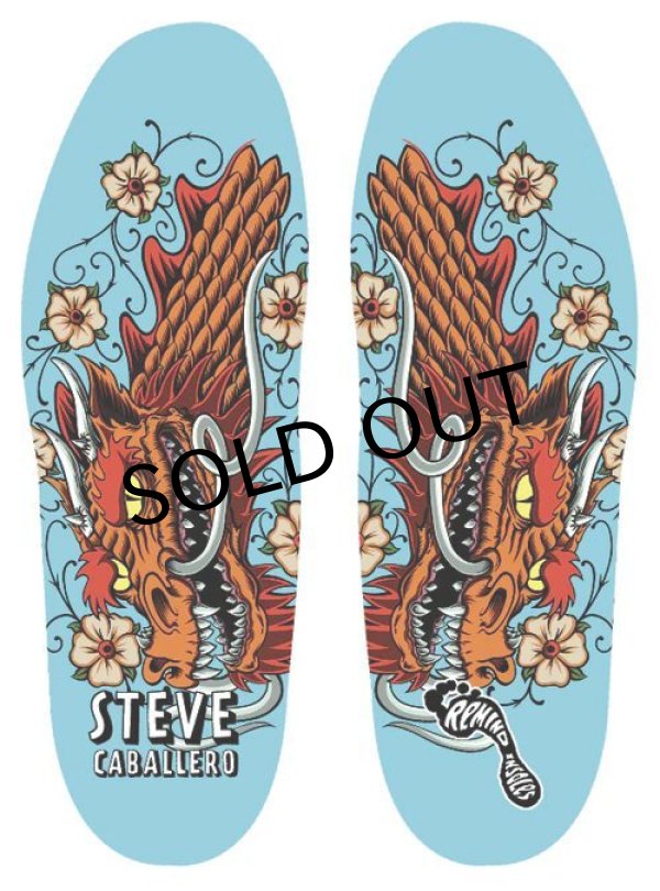 画像1: REMIND INSOLES "CUSH IMPACT 6MM Mid-High Arch | Steve Caballero Insoles"  (1)