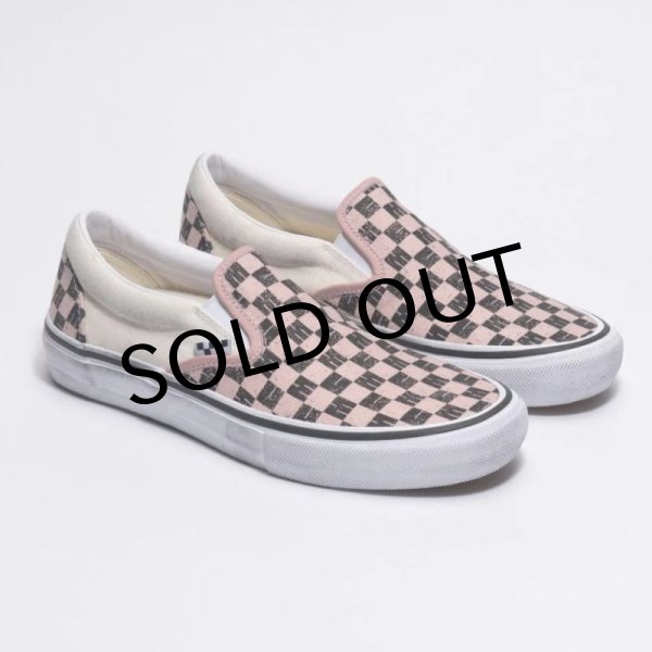 画像1: VANS "MONSTER CHILDREN X VANS SKATE SLIP-ON PRO" - MONSTER CHILDREN CHECKERBOARD ［USA企画/限定アイテム］ (1)